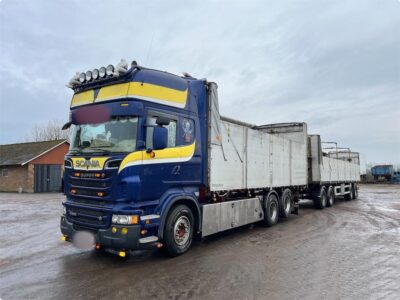 SCANIA R620 Wywrotka do zboża ORY AB + Przyczepa Ory T18/20 , 2013rok , Euro5 , 6x2