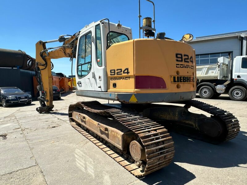 Liebherr R924 Compact Litronic, Koparka gąsienicowa, 2013rok, 163KM