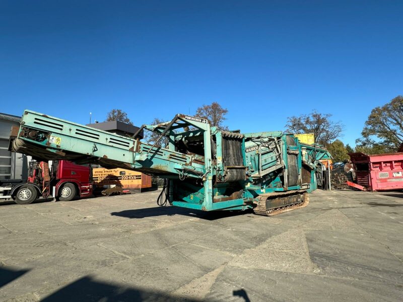 POWERSCREEN WARRIOR 1400, Przesiewacz pokładowy, 2007rok