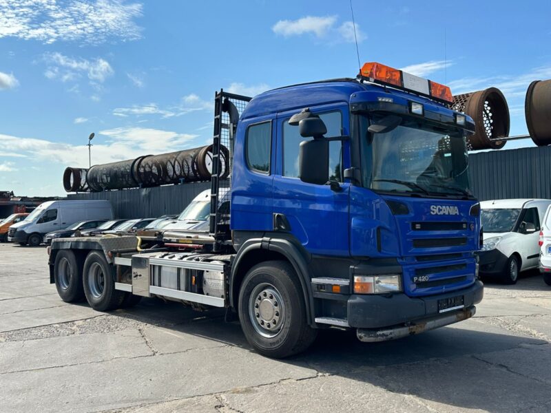 Scania P420 hakowiec, 2008, 420KM