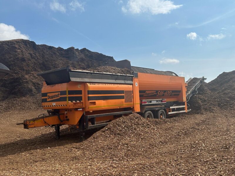 Doppstadt SM620 Mobilny Przesiewacz Bębnowy, 12.2015rok