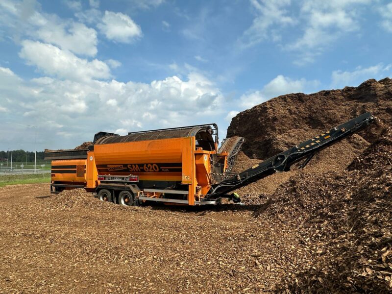 Doppstadt SM620 Mobilny Przesiewacz Bębnowy, 12.2015rok