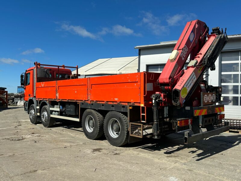 Mercedes Actros 3236 Burtówka + HDS HMF RCL 5300, 2009rok, 6x4