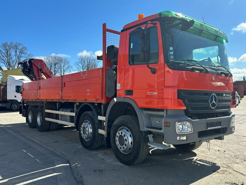 Mercedes Actros 3236 Burtówka + HDS HMF RCL 5300, 2009rok, 6x4