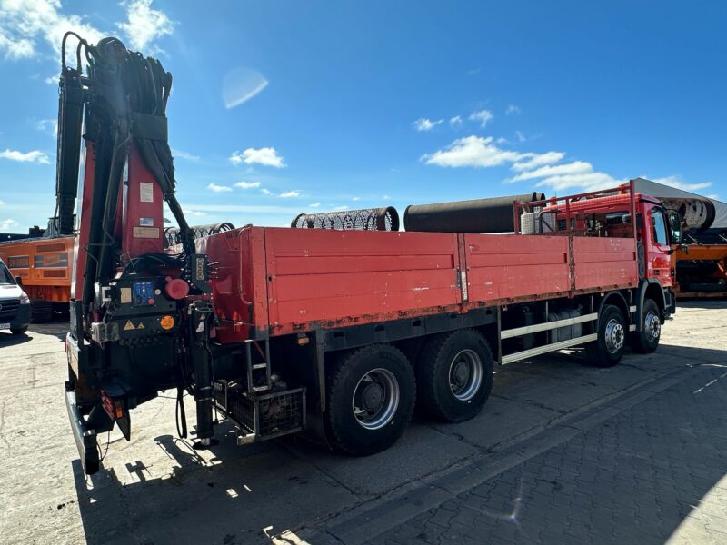 Mercedes Actros 3236 Burtówka + HDS HMF RCL 5300, 2009rok, 6x4