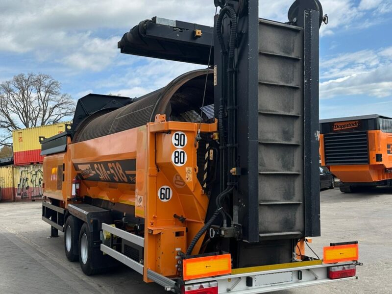 Doppstadt SM518 Mobilny Przesiewacz Bębnowy, 05.2016rok