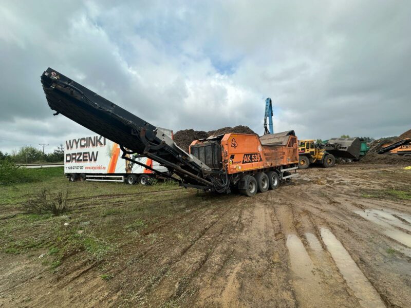 Doppstadt AK535 profi , Rębak młotkowy wysokoobrotowy, 2012rok , 530KM
