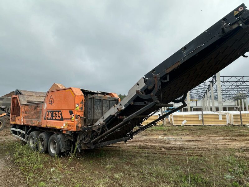 Doppstadt AK535 profi , Rębak młotkowy wysokoobrotowy, 2012rok , 530KM