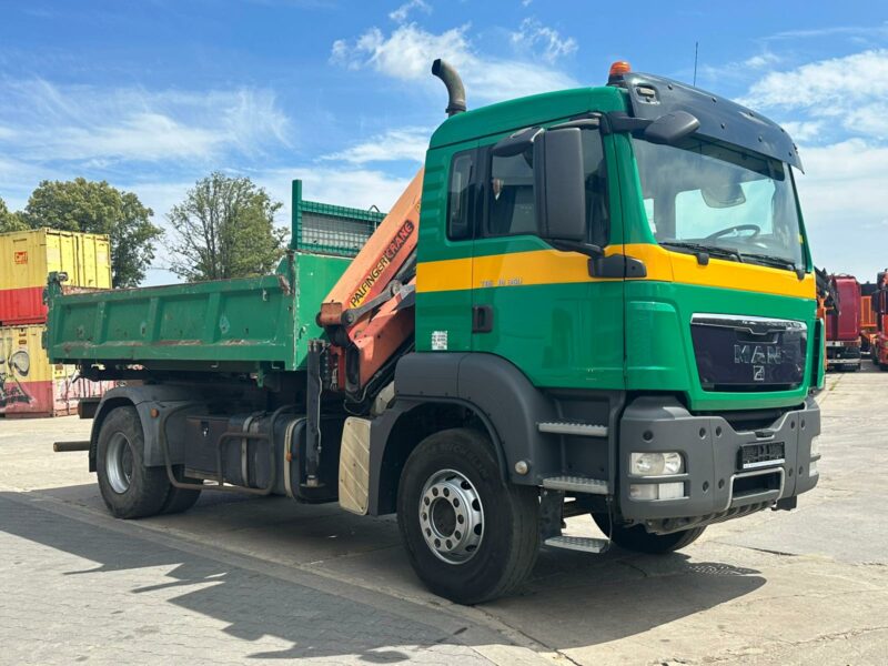 MAN TGS 18.360 Wywrotka / Żuraw Palfinger PKG12001 , 2008rok