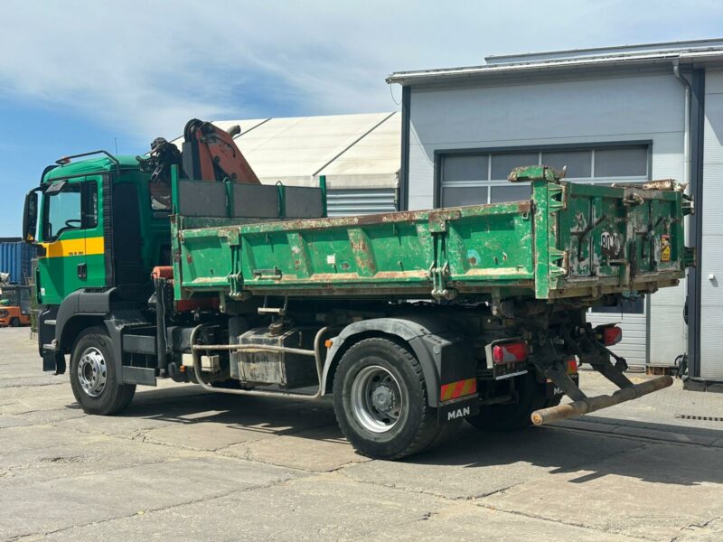 MAN TGS 18.360 Wywrotka / Żuraw Palfinger PKG12001 , 2008rok