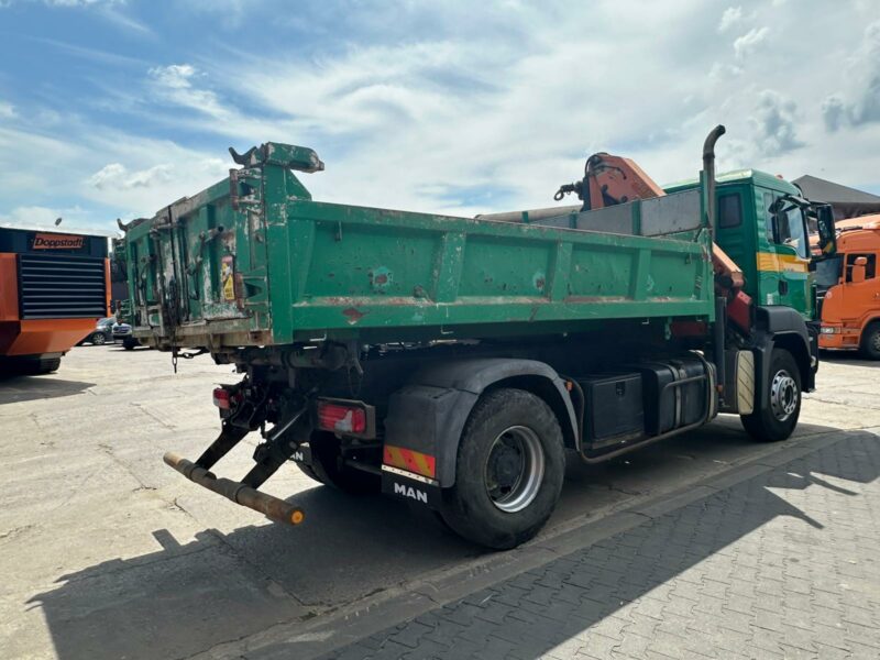 MAN TGS 18.360 Wywrotka / Żuraw Palfinger PKG12001 , 2008rok
