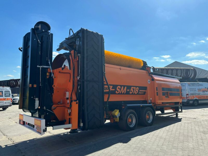 Doppstadt SM518 Mobilny Przesiewacz Bębnowy, 07.2015rok