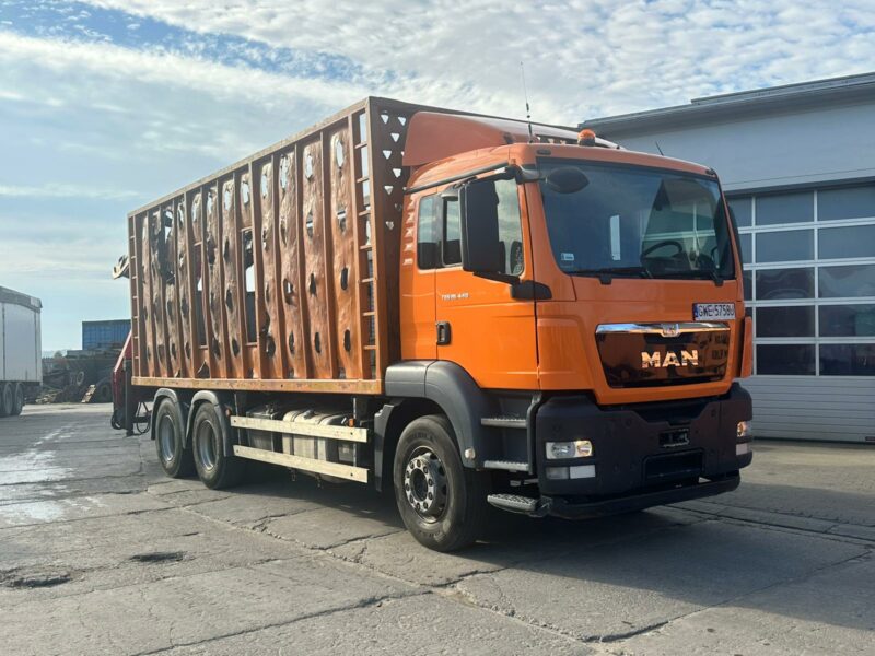 MAN TGS 26.440 Skrzynia z Żurawiem Palfinger EPSILON M110Z82, 2013rok